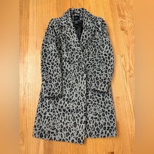 Forever 21 Animal Print Coat